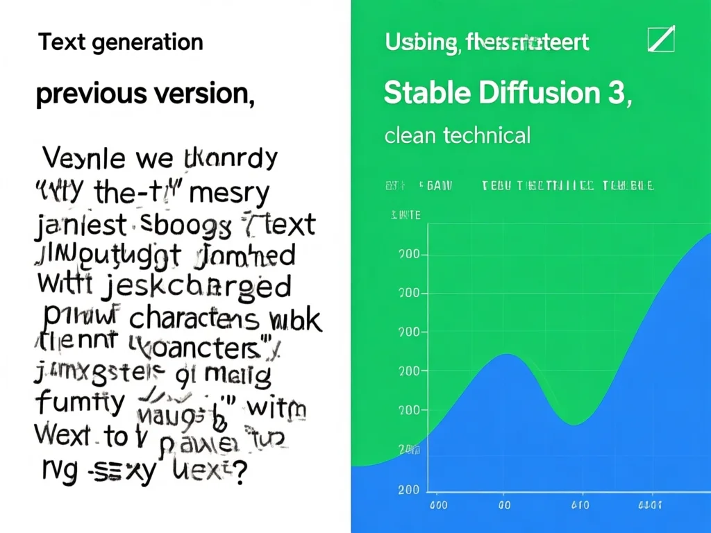 为什么Stable Diffusion 3能解决文字乱码问题?