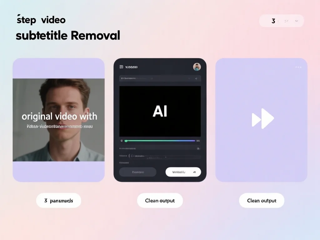 3分钟学会专业视频修复:告别水印/字幕烦恼