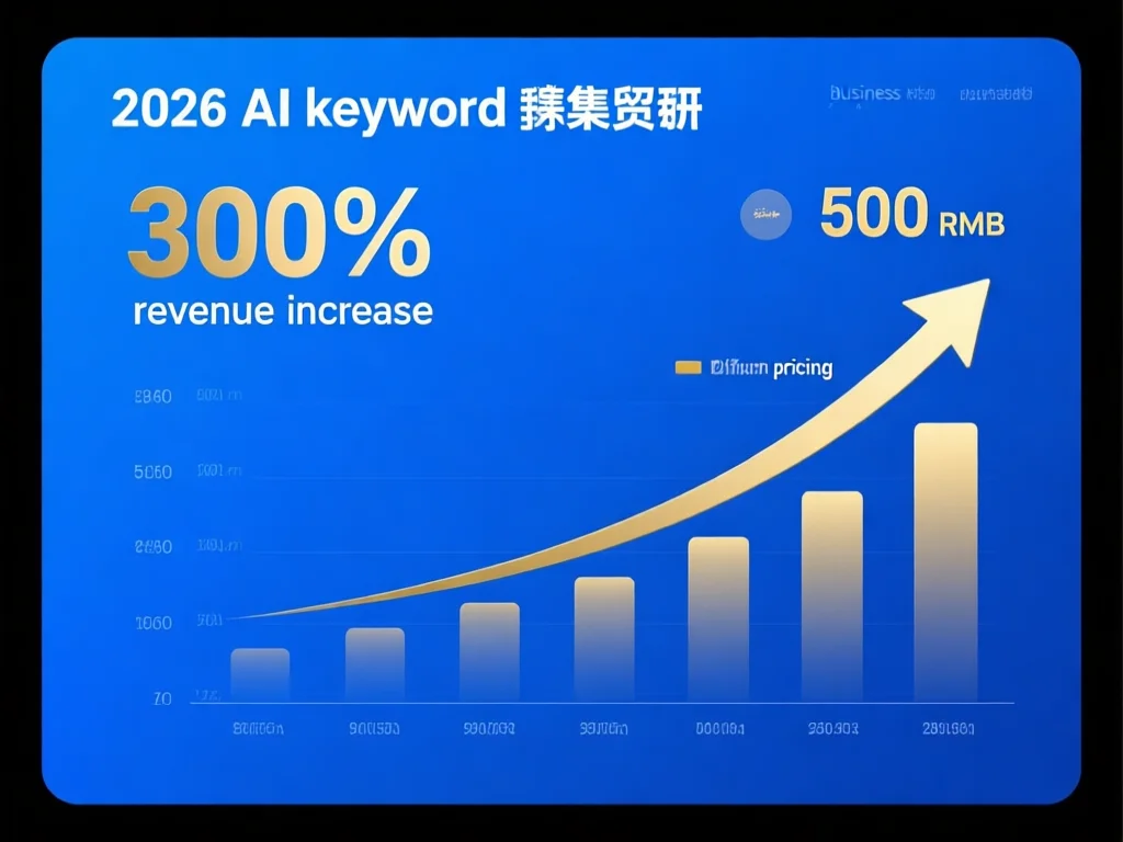 为什么2026年AI关键词能卖500元？揭秘市场爆发原因