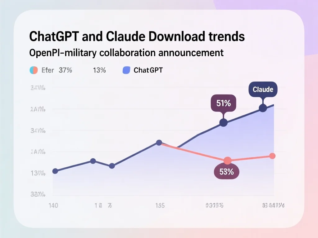 OpenAI与美军合作为何引发295%卸载潮？数据背后的真相