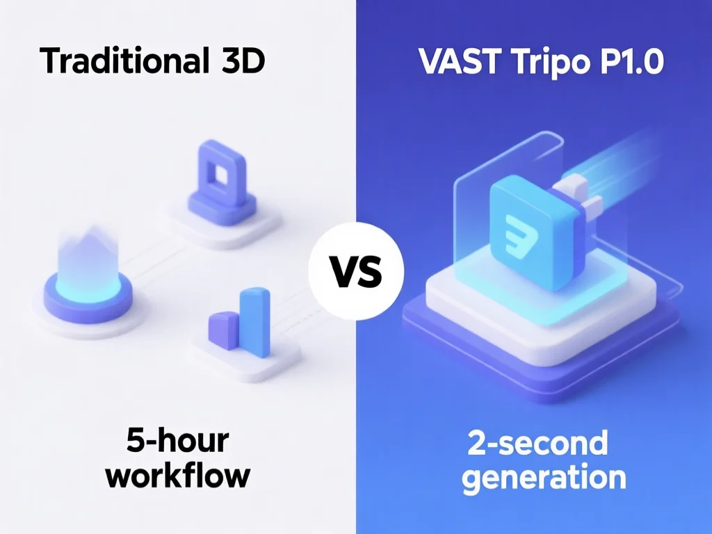 2秒生成3D模型：为什么速度是AI 3D的未来？