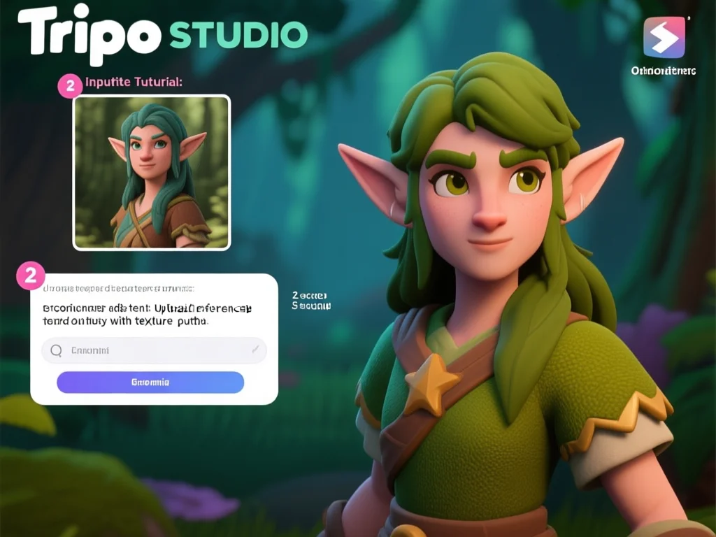 如何用Tripo P1.0快速创建3D角色？实操指南